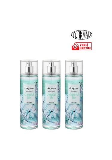 Vücut Spreyi 200 Ml X 3 Lü Cheerful Life