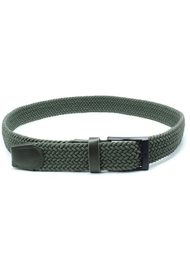 Örgü Lastik Kemer 3,5cm Yeşil Yeşil