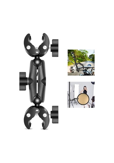 Motosiklet Dualheads Yengeç Kelepçe Eylem Kamera Gidon Spor Aksiyon Kameraları Için Sabit Montaj Yurt Dışından A