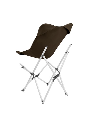 Panipal Alüminyum, Katlanabilir Kamp Ve Piknik Sandalyesi, Omuz Askılı Taşıma Çantasıyla Kahverengi