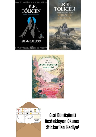 Silmarillion + Beren İle Luthien + Büyük Wootton Demircisi Özel Ciltli Baskı