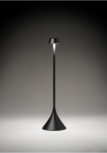 Lexon Steli Shade Led Masa Lambası Metalik Gri