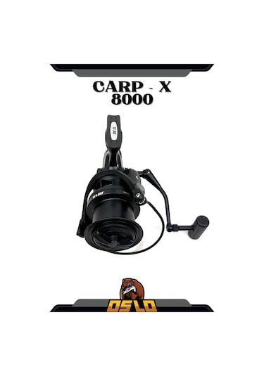 Oslo Carp-x 8000 Baitrunner Sazan Olta Makinesi
