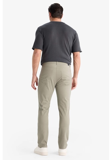 Defacto Slim Fit Dar Kesim Dar Paça Pantolon B2089ax25aukh465 Haki Defacto Slim Fit Dar Kesim Dar Paça Pantolon B2089ax25aukh465 Haki