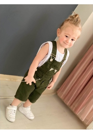 Quzucuk Kids Çocuk Yeşil Solopet Takım Yeşil