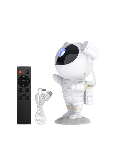 Gece Lambası - Led Lambalı Yıldız Projektörü - Astronot