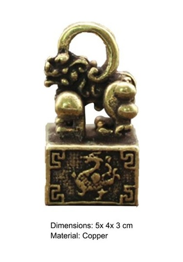 Jms Uğurlu Tasarım Paslanmaya Dayanıklı Bakır Efsanevi Canavar Pixiu Heykelcik Ev İçin Seçenekler: 3