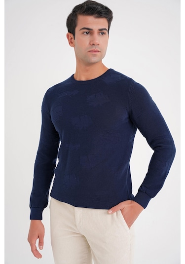 Efor Tr 884 Triko Comfort Lacivert Lacivert