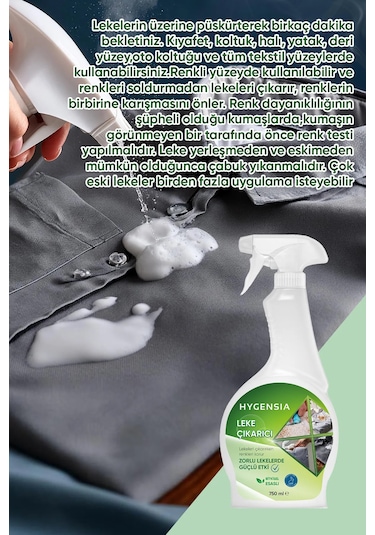 Hygensia Leke Çıkarıcı 750 ML