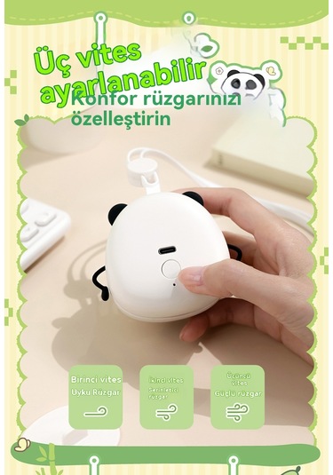 Aurora Panda Koyun Fanısevimli Dizgi Film Silikon Kordon 3