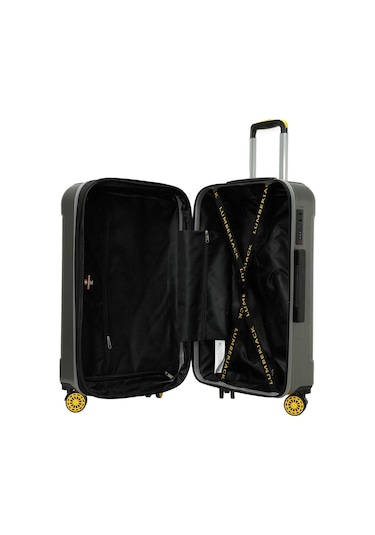 Lumberjack Berlın -o Abs 5fx Grı Unisex Orta Boy Valiz 000000000101972746 Gri