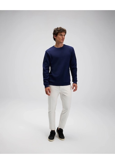 Ellesse Em615-nv Erkek Lacivert Pamuklu Kazak Lacivert