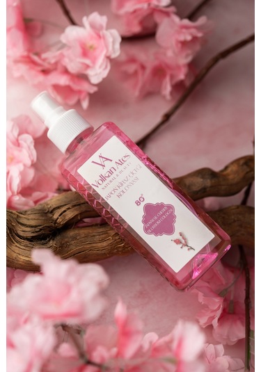 Volkan Ates Natural & Beauty Parfümlü Kolonya - Japon Kiraz Çiçeği 150 Ml