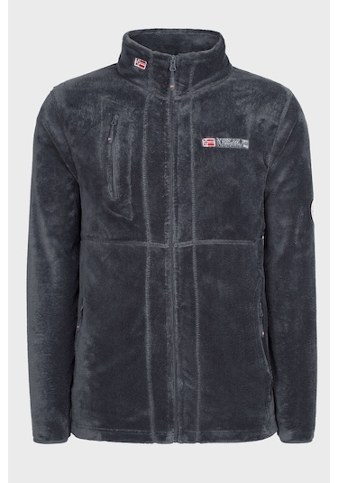 Norway Geographical Erkek Polar Upload Koyu Gri Koyu Gri