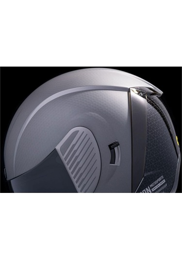 Icon Airform Counterstrike Mıps Kapalı Motosiklet Kaskı Mat Gümüş