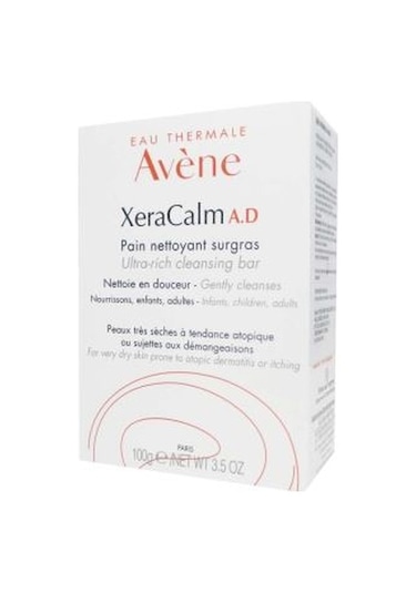 Avene Xeracalm A.D Ultra Rich Cleansing Bar 100 G