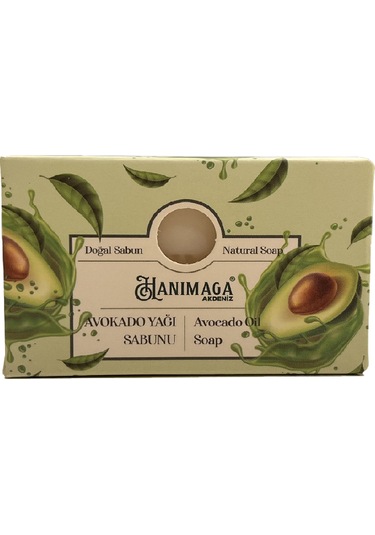 Hanımağa Akdeniz Avokado Yağı Doğal Katı Sabun 3 x 100 G
