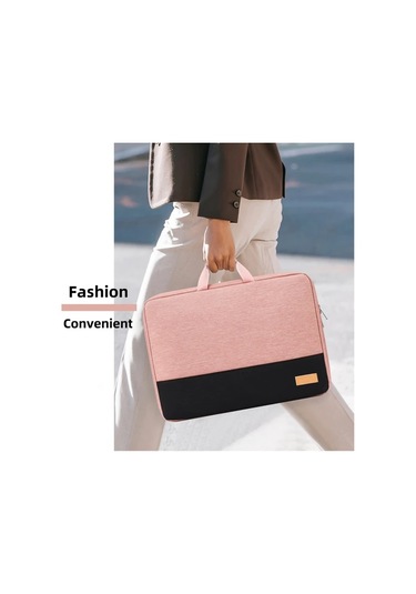 Fochsia Küçük Gri 14-16 İnç 33-40 Cm Büyük Kapasiteli Dizüstü Bilgisayar Çantası Dosya Taşıma Çantası gri