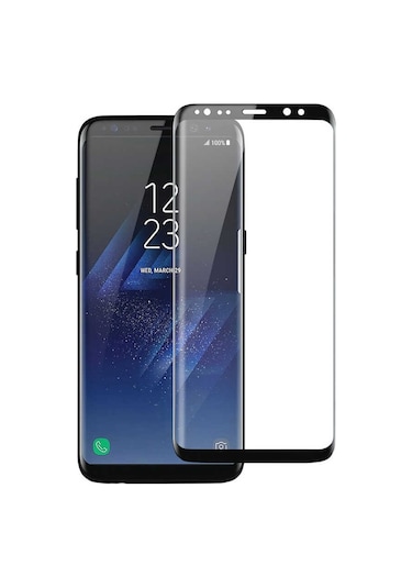 Samsung Uyumlu Galaxy S9 Davin Seramik Ekran Koruyucu Siyah
