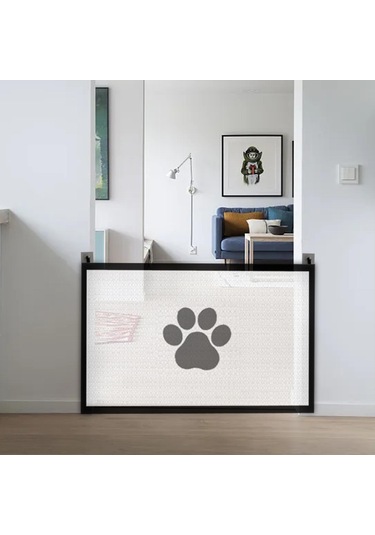 Homyl Pet Çit Kapalı Güvenli Koruma Köpek Kapısı Stil-h