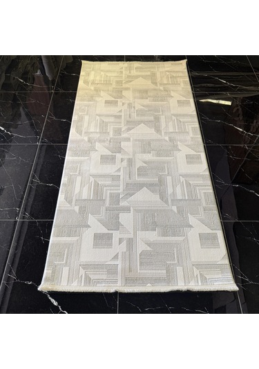 Luxess Diamond 2012 Gri Akrilik Modern Makine Halısı Gri