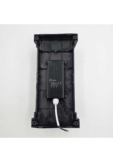 Econa 24 W Dış Mekan Dekoratif Aplik Pc Gövde - Petekli 6500k Beyaz