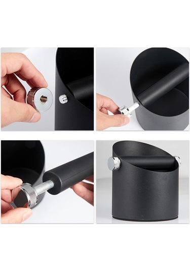 Kahve Atık Kutusu Süt Çay Kalıntı Geri Dönüşüm Toz Kutusu Beyaz