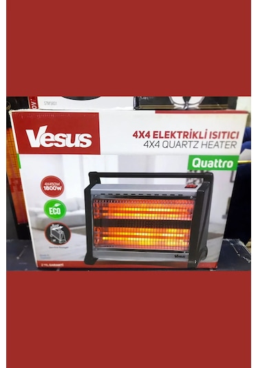 Erdem Store Vesus Şömine Tipi Elektrikli Isıtıcı