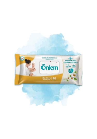 Önlem Papatya Özlü Islak Havlu Mendil 90x3 270 Yaprak Islak Mendil