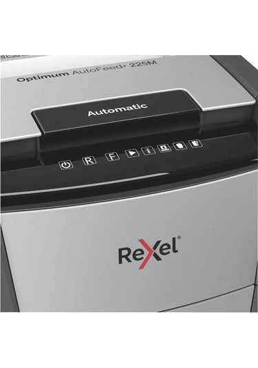 Rexel Optimum AutoFeed + 225M Otomatik Mikro Kesim Evrak İmha Makinesi