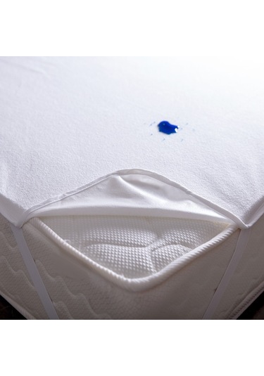 Alezya Sıvı Geçirmez Yatak Koruyucu Çift Kişilik Alez