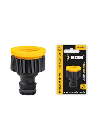 Sgs 4265 3/4x1/2 Musluk Adaptörü 3/4 x 1/2"