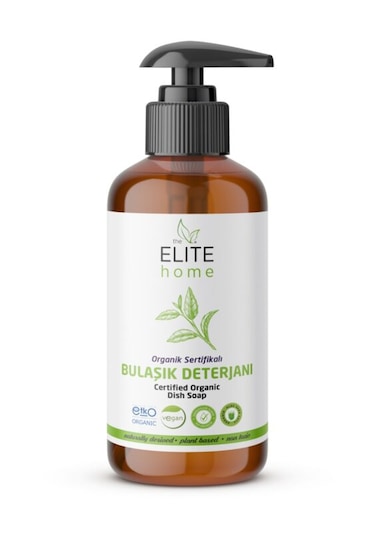 The Elite Home Portakal Organik ve Vegan Sertifikalı Elde Bulașık Deterjanı 400 ML