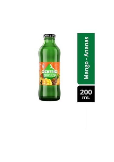 Damla Minera Mango Ananas Aromalı Maden Suyu 6 x 200 ML