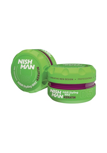 Nish Man 05 Saç Şekillendirici Ultra Sert Parlak Wax 150 ML