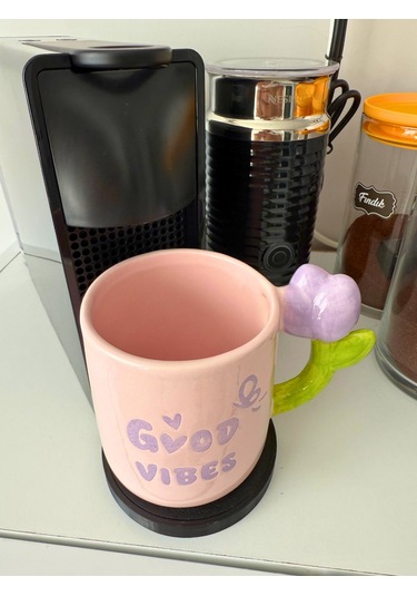 Nespresso Bardak Altlığı 10 Cm Düşük Profil Su Damlama Haznesi Siyah