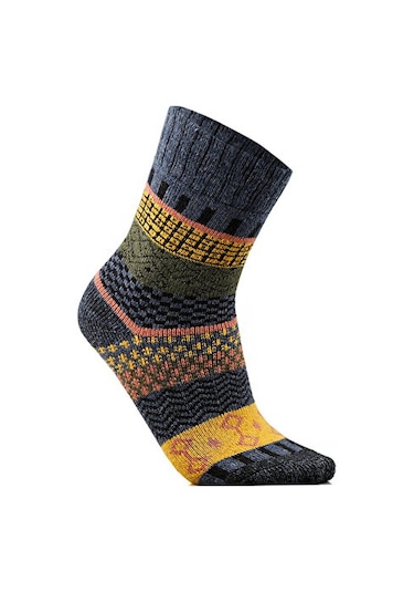 Techsport Svea Yeşil Unisex Günlük Yün Çorap Svea-jeans Renkli Renkli