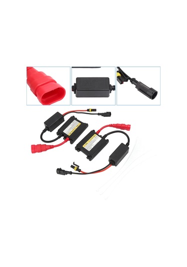Xiyyadms 55w Dijital Hıd Balastı, Su Geçirmez Ve Darbeye Dayanıklı, Otomobil Motosiklet İçin Evrensel Uyumlu, H1-h13 Vb. Ampul Setleriyle Uyumlu