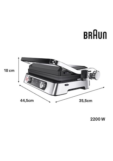 Braun Multigrill 9 Pro Tost Makinesi CG9140 2200 W Izgara Ve Tost Makinesi