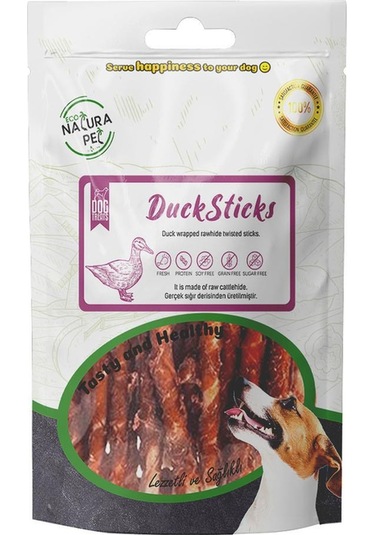 Eco Natura Pet Duck Sticks Ördek Sargılı Stick Kemik Köpek Ödülü 90 G