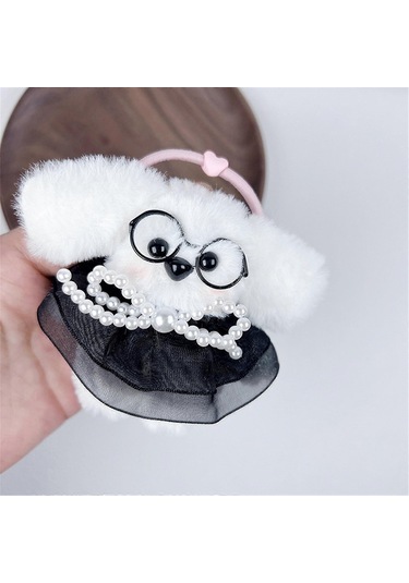 Karikatür Peluş Köpek Saç Tokası Tembel Saç Tokası Ördek 0008 Diğer