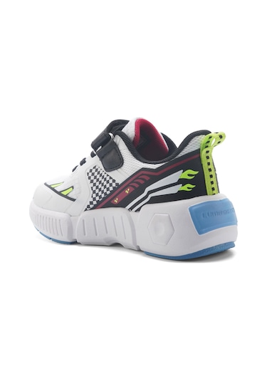 Lumberjack Matera 5fx Beyaz Erkek Çocuk Spor Ayakkabı Beyaz-kırmızı