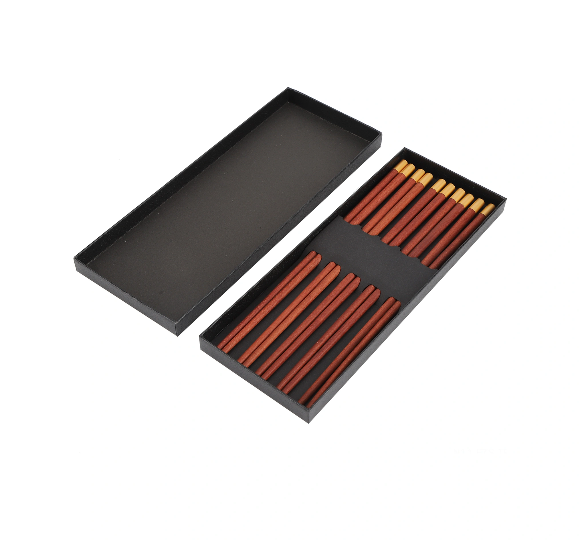 Fosenze Doğal Kiremit Ahşap Çatal Seti, Bakır Uçlu Şanslı Karakter, Tohumlandsız Ve Mürekkepsiz, Ev Kullanıma Ve Hediye İçin 5 Çift Paket Diğer