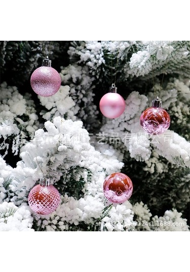 Novahub Şık Ve Dayanıklı 4cm34 Noel Topu Seti, Yeşil Ağaç Süsleri, Ev Dekorasyonu İçin Mükemmel