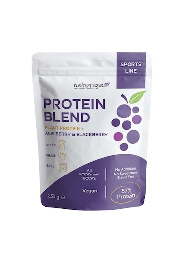 Naturiga Açai ve Böğürtlenli Protein Blend 250 G