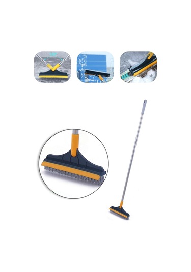 Uzun Saplı Silecek Sert Kıl Zemin Silecek Sihirli Zemin Fırçası