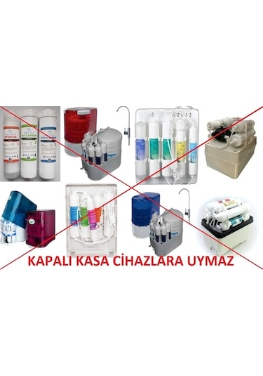 Filtre Dünyası Ihlas Aura Cebilon Su Arıtma Filtresi Takım 5Li Set Çift Karbonlu