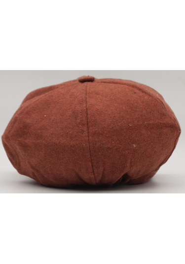 Şapkadan Kadın Yünlü Vintage Kasket Retro Kışlık Şapka 45645dr56699