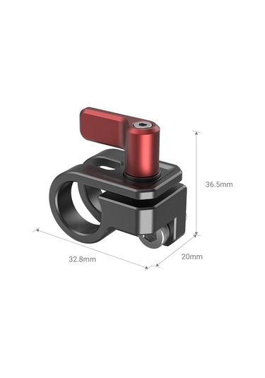 Smallrig 3276 Bmpcc 6k Pro İçin 12mm/15mm Çubuk Kelepçesi