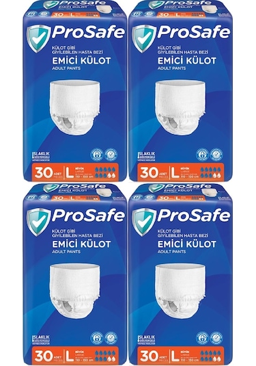 Prosafe Emici Külot Hasta Bezi L 4 x 30'lu